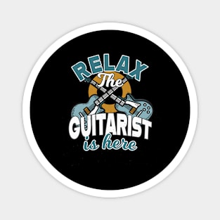 Electric Guitar Guitarist Musician Gift Magnet